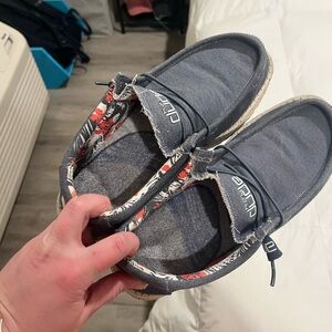 Hey Dude Kids Gray Casual Shoes